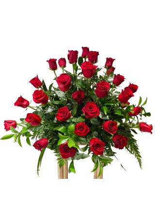 Centro funerario rosas rojas vitoria