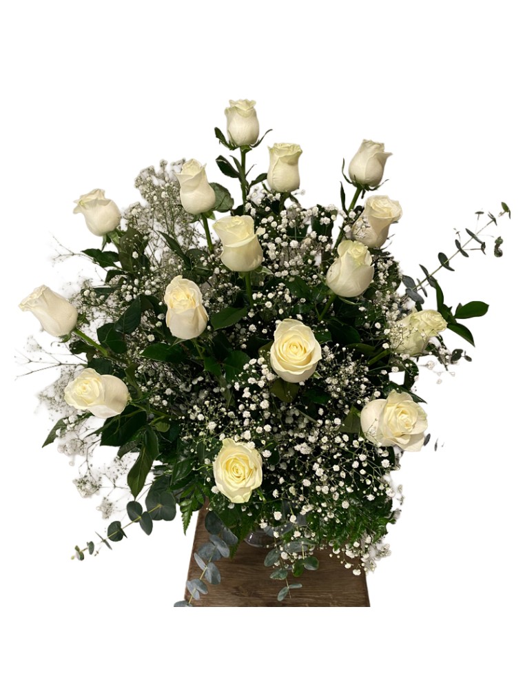 Ramo Tanatorio Rosas Blancas