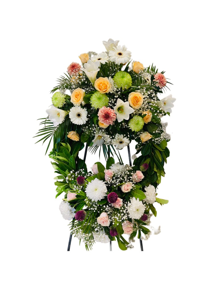 Corona Flores Envio Tanatorio