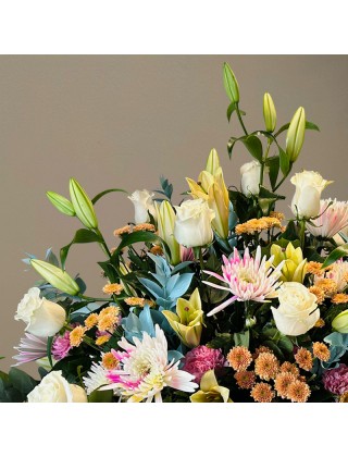 Arreglo floral tanatorio